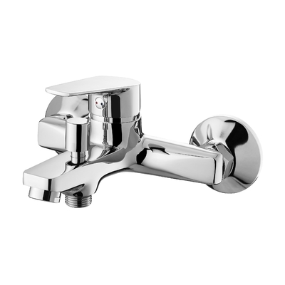 2 Fonctions Chrome Baignoire Et Robinet De Douche Monté En Surface Poli