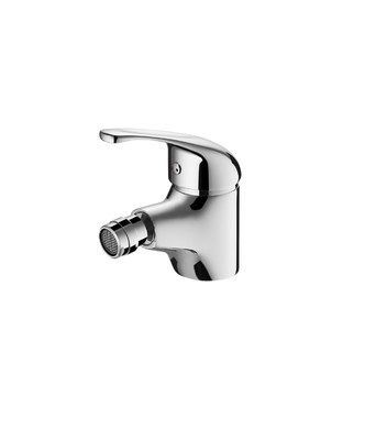 La chaleur froide rotative de corps de robinet de cuivre de bidet a électrifié argenté