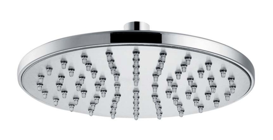 Pièces de rechange de douche de salle de bains CONNE pommeau de douche à effet pluie rond fini Chrome