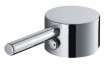 Alliage de zinc de rechange de poignée de robinet d'évier de placage de chrome poli