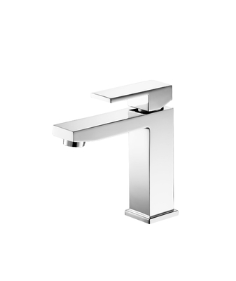 Robinet de lavabo électroplaqué à levier unique Robinets de bain montés en surface