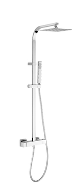 Ensemble de pommeau de douche carré pour pulvérisateur à main réglable