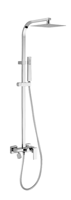 Poignée simple de service d'OEM 3 dans 1 tête de bidet de kits de colonne de douche pour la salle de bains