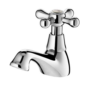 CONNE Robinet de salle de bain à montage sur pont à deux poignées Connexion 1/2&quot;
