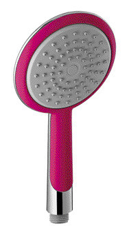 Pommeau de douche tenu dans la main moderne des pièces de rechange de douche de salle de bains d'ABS 126mm