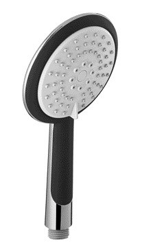 Pommeau de douche noir frais de main de pièces de rechange de douche de salle de bains environnementale