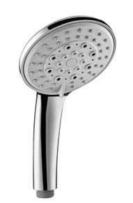 Cinq pièces de rechange de douche de salle de bains de fonction de combiné de pommeau de douche Chrome POM à l'intérieur