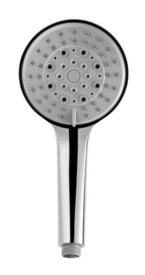 Cinq pièces de rechange de douche de salle de bains de fonction de combiné de pommeau de douche Chrome POM à l'intérieur