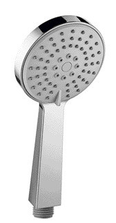 Pommeau de douche à main de salle de bains de pièces de rechange de douche de salle de bains à trois fonctions 1/2 pouces
