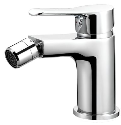Mitigeur de lavabo à levier unique de 122 mm de haut avec bec haut à joint à rotule