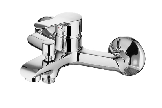 CONNE Mitigeur Bain Douche Mural Laiton Facile à Installer