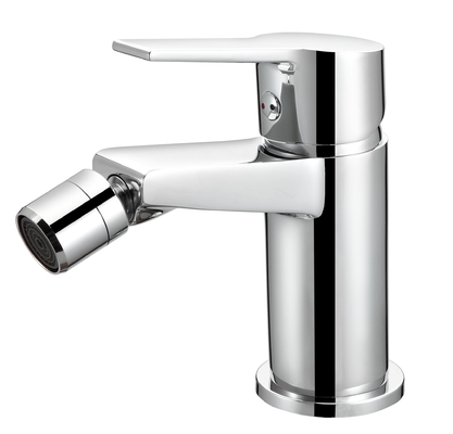 CONNE Robinet de bidet chromé au look moderne avec kit de montage anticorrosion