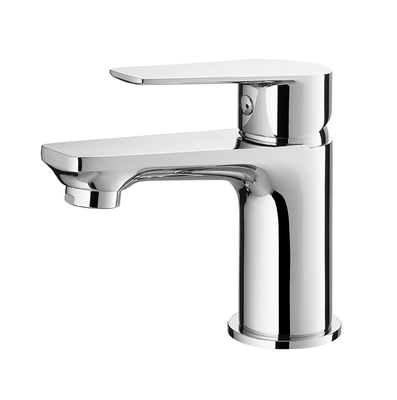 La plate-forme a monté la résistance en laiton d'éraflures de levier simple de robinet de lavabo