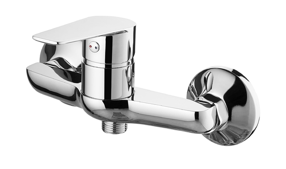 Mitigeur Douche Robinet Froid Chaud Laiton Levier Unique Chrome