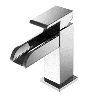 Robinet de lavabo cascade à levier unique Alimentation en eau chaude et froide