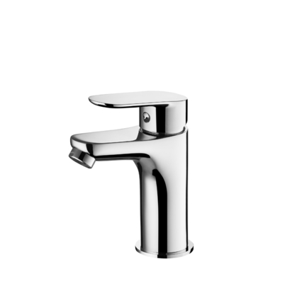 Robinet Lavabo Eau Chaude Froide Avec Bec Hauteur 99 Mm Tuyaux 3/8 Pouce