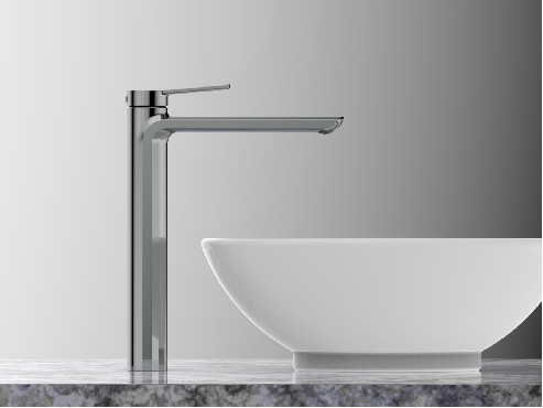 Laiton Céramique Cartouche Salle De Bains Lavabo Mitigeur Chrome Noir Bec Haut