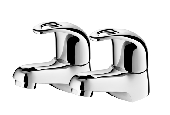 Longueur antirouille de Tow Handle Faucet Water Saving 11.6cm de lavabo de salle de bains