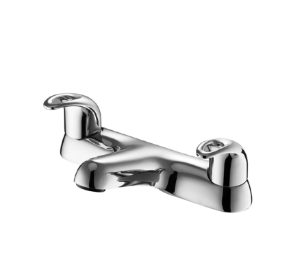 Double résistance en laiton solide contemporaine d'usage de robinet de douche de levier